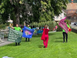 schwenken wiegen flattern